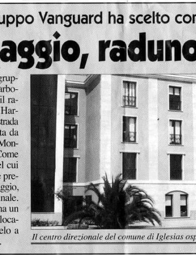 Articolo La Provincia hd day 2004 Iglesias