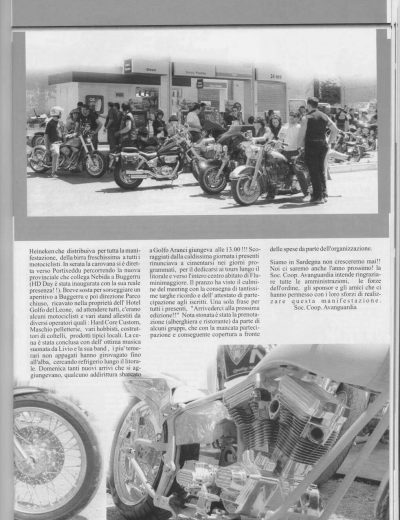Articolo di Motoretta sul 3° hd day nel 1999